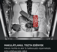 Aeg FEE73517PM Beépíthető mosogatógép 45cm 10 teríték - Inox