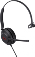 Yealink UH35 USB-A MS Teams Call Center Mono Headset - Fekete