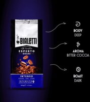 Bialetti Intenso Kakaós aromájú Szemes kávé 500 g