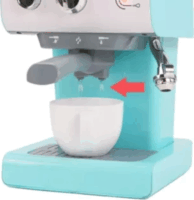 MyHome Mini kávéfőző gőzfunkcióval - Türkiz