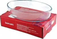 Pasabahce Borcam Ovális Hőálló üvegedény fogóval 26x18cm 1,6L - Átlátszó