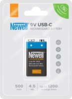 Newell NL3465 Újratölthető litium blokkelem USB-C 500mAh 9V