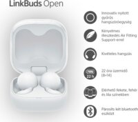 Sony WF-L910 Linkbuds Open Wireless Bluetooth Fülhallgató Headset - Fehér