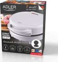Adler AD 3075 Elektromos 7 darabos Fánksütő gép 1500 W - Fehér