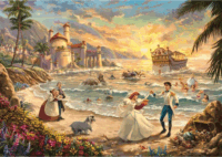 Schmidt Spiele Thomas Kinkade Studios Disney A kis hableány 1000 darabos puzzle