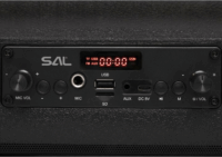 SAL BTWORKY Hordozható Bluetooth hangszóró 18W - Fehér