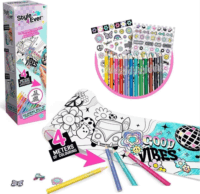 Canal Toys Style 4 Ever 4 méteres színezhető tekercsposzter ceruzákkal és matricákkal