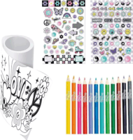 Canal Toys Style 4 Ever 4 méteres színezhető tekercsposzter ceruzákkal és matricákkal