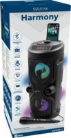 Squeak SQ1004 Bluetooth Karaoke Party Hangszóró Mikrofonnal 40W - Fekete