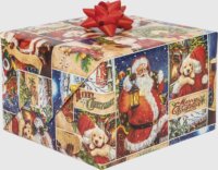 Iris Karácsonyi tekercses csomagolópapír (200 x 70 cm) - Különböző mintás