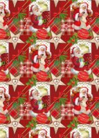 Iris Karácsonyi tekercses csomagolópapír (200 x 70 cm) - Különböző mintás
