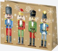 Iris Eko Karácsonyi Ajándék Papírtáska (30 x 23 cm) - Különböző mintás