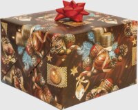 Iris Karácsonyi tekercses csomagolópapír (200 x 70 cm) - Különböző mintás