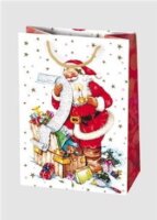 Iris Karácsonyi Ajándék Papírtáska (29 x 40 x 12 cm) - Különböző mintás