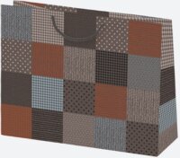 Iris Ajándék Papírtáska (38 x 29 x 10 cm) - Különböző mintás