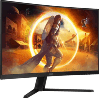 AOC 31.5" CQ32G4VE 16:9 QHD Fast VA Ívelt Gaming Monitor - Fekete/Szürke