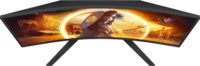 AOC 31.5" CQ32G4VE 16:9 QHD Fast VA Ívelt Gaming Monitor - Fekete/Szürke