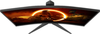 AOC 27" C27G2Z3/BK 16:9 FullHD Fast VA Ívelt Gaming Monitor - Fekete/Piros
