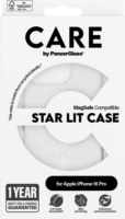 PanzerGlass Care Flagship Star Lit Apple iPhone 16 Pro MagSafe Telefon tok - Átlátszó / Fehér