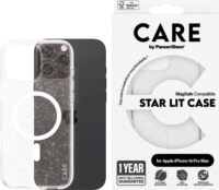 PanzerGlass Care Flagship Star Lit Apple iPhone 16 Pro Max MagSafe Telefon tok - Átlátszó / Fehér