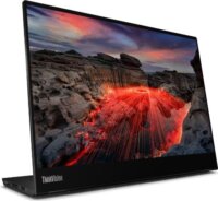 Lenovo 14" ThinkVision M14t G2 16:10 2k IPS USB-C Hordozható Érintőkijelzős Monitor - Fekete