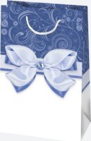 Iris Ajándék Masnis Papírtáska (10 x 16 x 6cm) - Különböző mintás