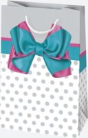 Iris Ajándék Masnis Papírtáska (10 x 16 x 6cm) - Különböző mintás