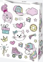 Iris Ajándék Papírtáska (35 x 48 x 13cm) - Különböző mintás