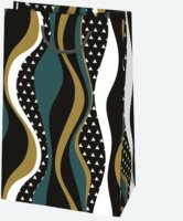 Iris Ajándék Papírtáska (16 x 24 x 7cm) - Különböző mintás