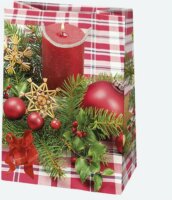 Iris Karácsonyi Ajándék Papírtáska (23 x 32 x 11cm) - Különböző mintás