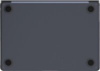 NextOne MacBook Air M3/M2 15" Laptop tok - Füstös fekete