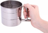 Blauman BL-3438 Rozsdamentes Liszt - és porcukor szita 10,5x9 cm - Inox