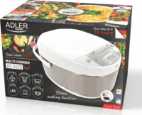 Adler AD 6420 6 az 1ben Multifunkciós Multicooker 3.25L - Fehér/Ezüst