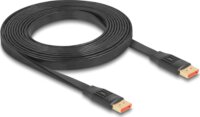DeLock 81007 DisplayPort - DisplayPort 1.4 8K 60Hz Lapos kábel 3m - Fekete