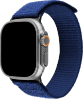 Fixed Sporty Apple Watch Ultra/Ultra 2 Nylon Okosóra szíj 49mm - Sötét kék