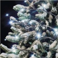 Emos D1AC01 Kültéri Beltéri LED fényfüzér kezdő készlet 10m - Hidegfehér