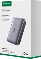Ugreen Nexode PB502 Powerbank USB + USB-C / 10000mAh 30W PD - Fekete