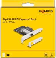 DeLock 88318 PCI-E Gigabites SFP Portbővítő kártya