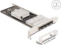 DeLock 88342 PCI-E 4 portos Gigabites SFP Portbővítő kártya