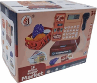 Manyuk Toys Elektromos pénztár játékszett kiegészítőkkel