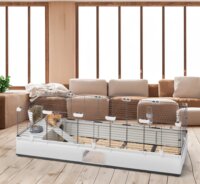 Ferplast Modular 4 Kisállat ketrec (179 x 72 x 56 cm) - Szürke