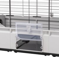 Ferplast Modular 4 Kisállat ketrec (179 x 72 x 56 cm) - Szürke