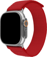 Fixed Sporty Apple Watch Ultra/Ultra 2 Nylon Okosóra szíj 49mm - Piros