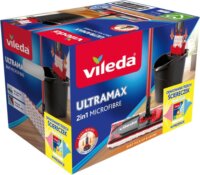 Vileda Ultramax Box mop Lapos felmosó szett 3 kendővel - Piros