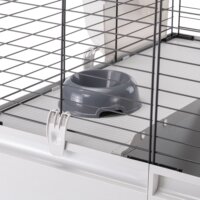 Ferplast Modular 2 Beltéri fém Kisállat ketrec (109 x 72 x 56 cm) - Szürke