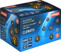 Activejet AJE-CLEMATIS Kültéri napelemes LED fényfűzér 6m - Méegfehér