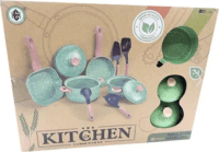 Manyuk Toys Fém Konyhai edénykészlet - Zöld