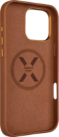 Fixed MagLeather Apple iPhone 16 Pro Max Telefon tok - Barna