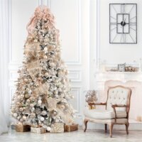 Iris Karácsonyi Műanyag gömb dísz készlet 100 darabos Vegyes méret - Rózsaarany