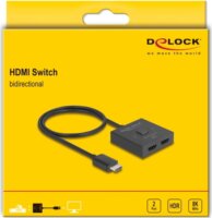 DeLock 18901 2 Portos 4K 60Hz HDMI Switch